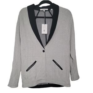 New Bella Luxx Small Blazer Black and White